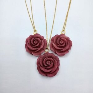 Colgante Rosa de Azúcar