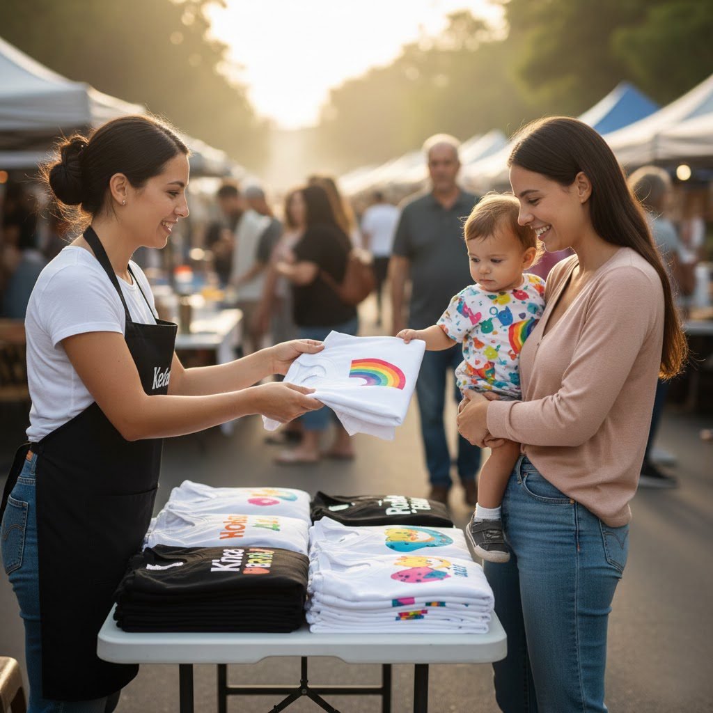 Mercadillo Maruja Piruja DTF Textil - Imagen 2