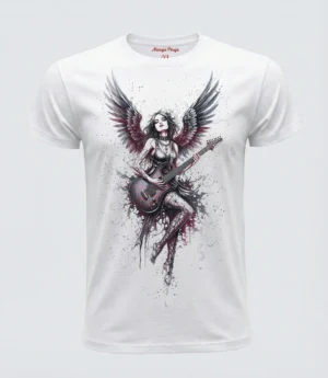 Camiseta "Electric Darkness" - Angel Rockero