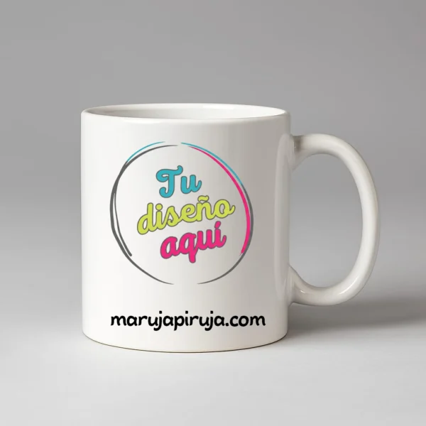 Taza Personalizada Maruja Piruja portada Taza Personalizada de Cerámica