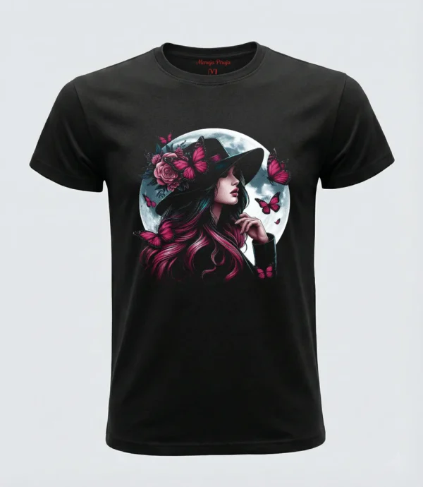 Camiseta "Hechizo de Luna" - Mujer y Mariposas