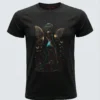 Camiseta "Silueta Alada" - Hada y Mariposas Doradas