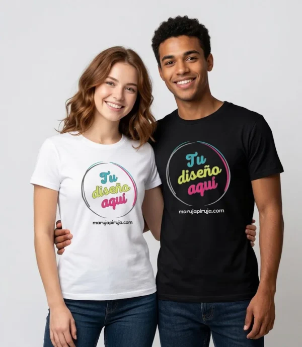 camiseta personalizada unisex modelos-maruja-piruja-tu-imagen